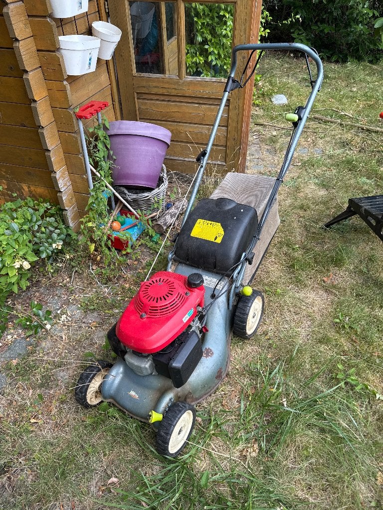 Honda GCV135 grasmaaier, Ophalen, Cirkelmaaier, Honda, Gebruikt
