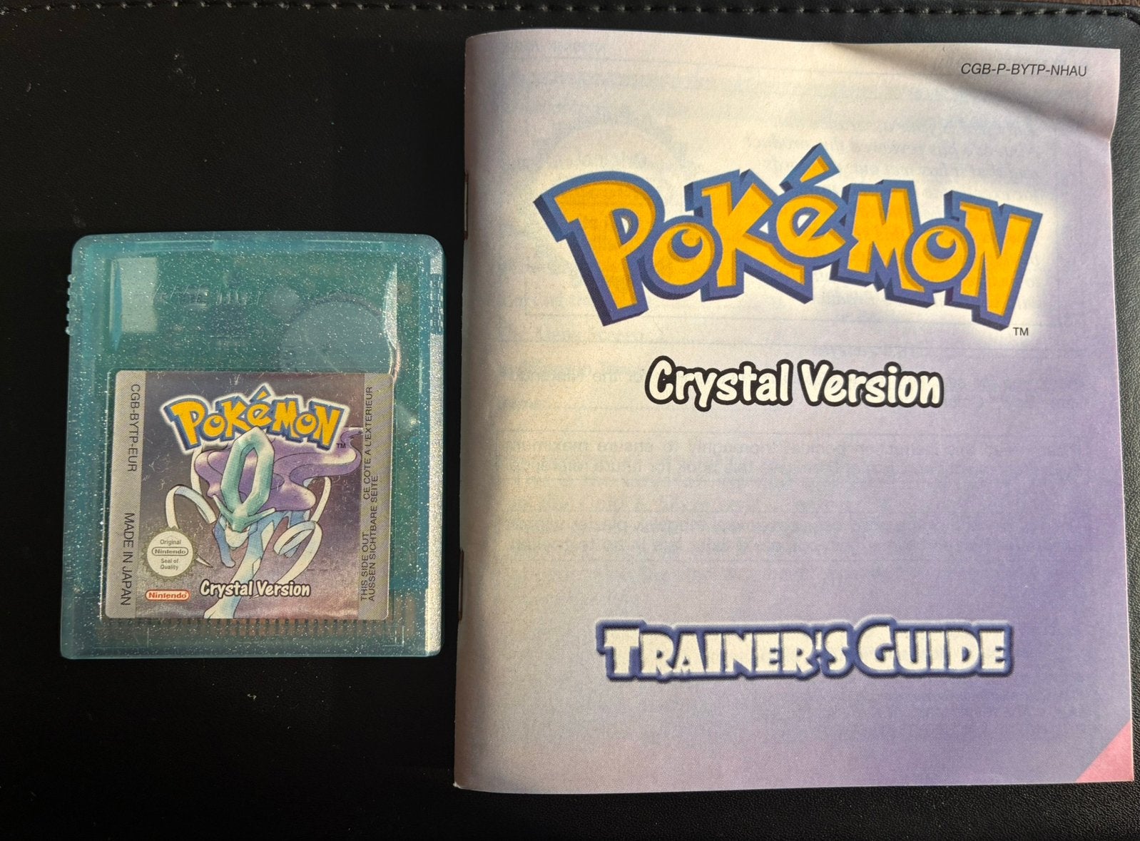 Pokemon Crystal Cartridge + Trainer’s Guide, Games en Spelcomputers, Ophalen of Verzenden, Zo goed als nieuw