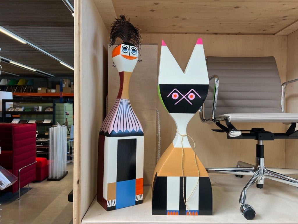 Poupée en bois Vitra grande, édition limitée, Envoi, Neuf, Bois, Moderne