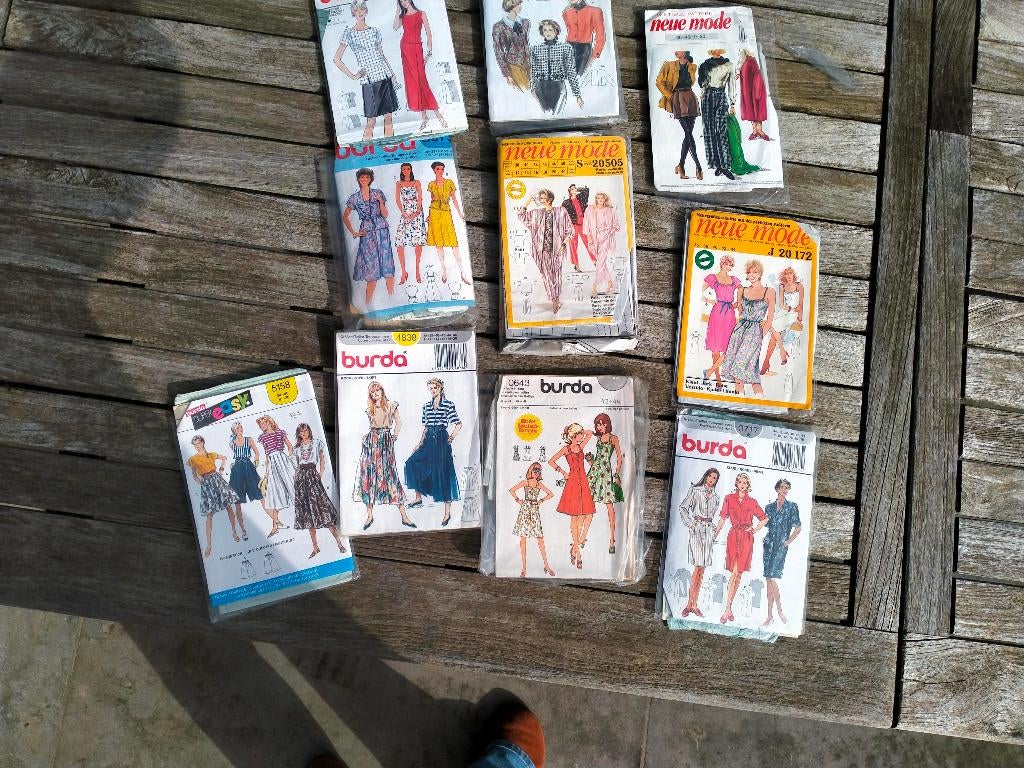 Patronen Burda en Neue mode, Ophalen of Verzenden, Gebruikt, Overige typen, Burda