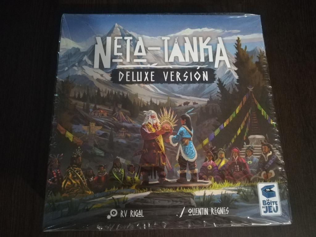 Neta-Tanka deluxe, Hobby en Vrije tijd, Gezelschapsspellen | Bordspellen, Ophalen of Verzenden, Zo goed als nieuw, La boite de jeu