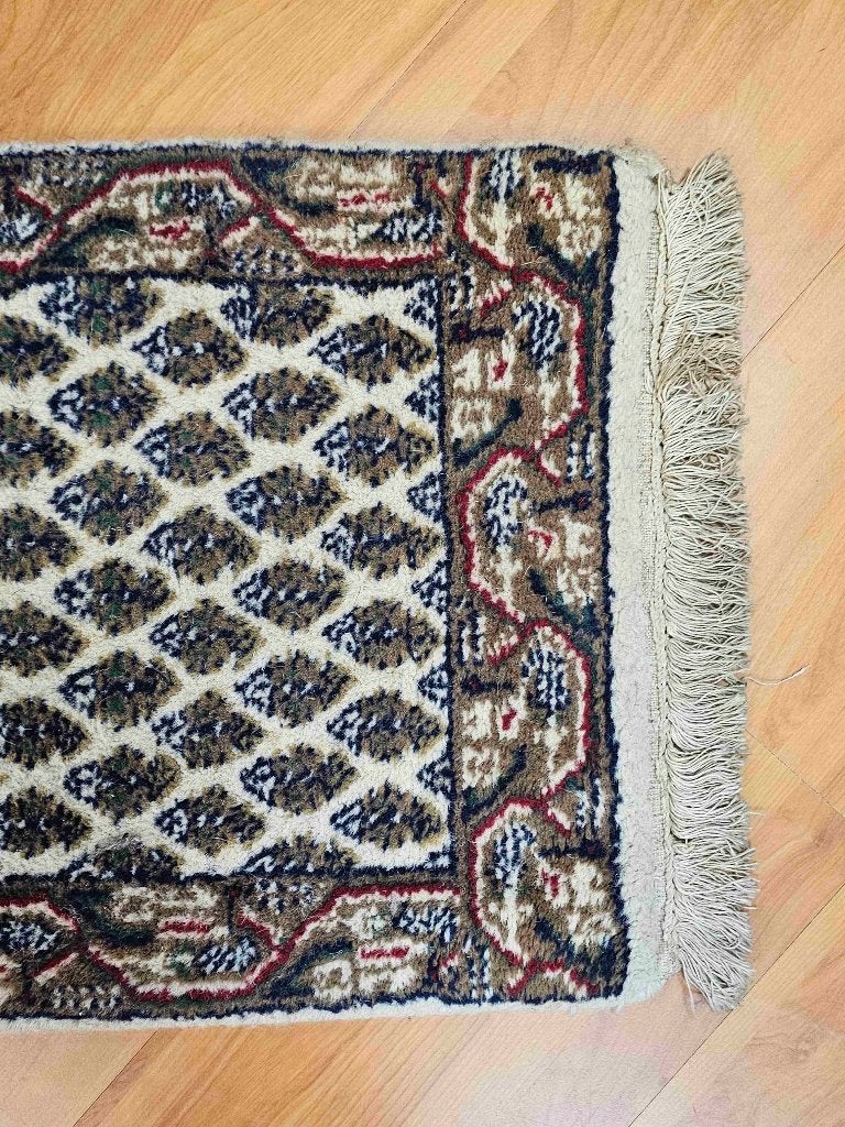 Oosters tapijt 58/39 cm, Huis en Inrichting, Ophalen of Verzenden, Gebruikt, Meerkleurig, Oosters