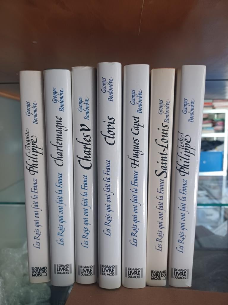 LES ROIS QUI ONT FAIT LA FRANCE - GEORGES BORDONOVA, Livres, Enlèvement