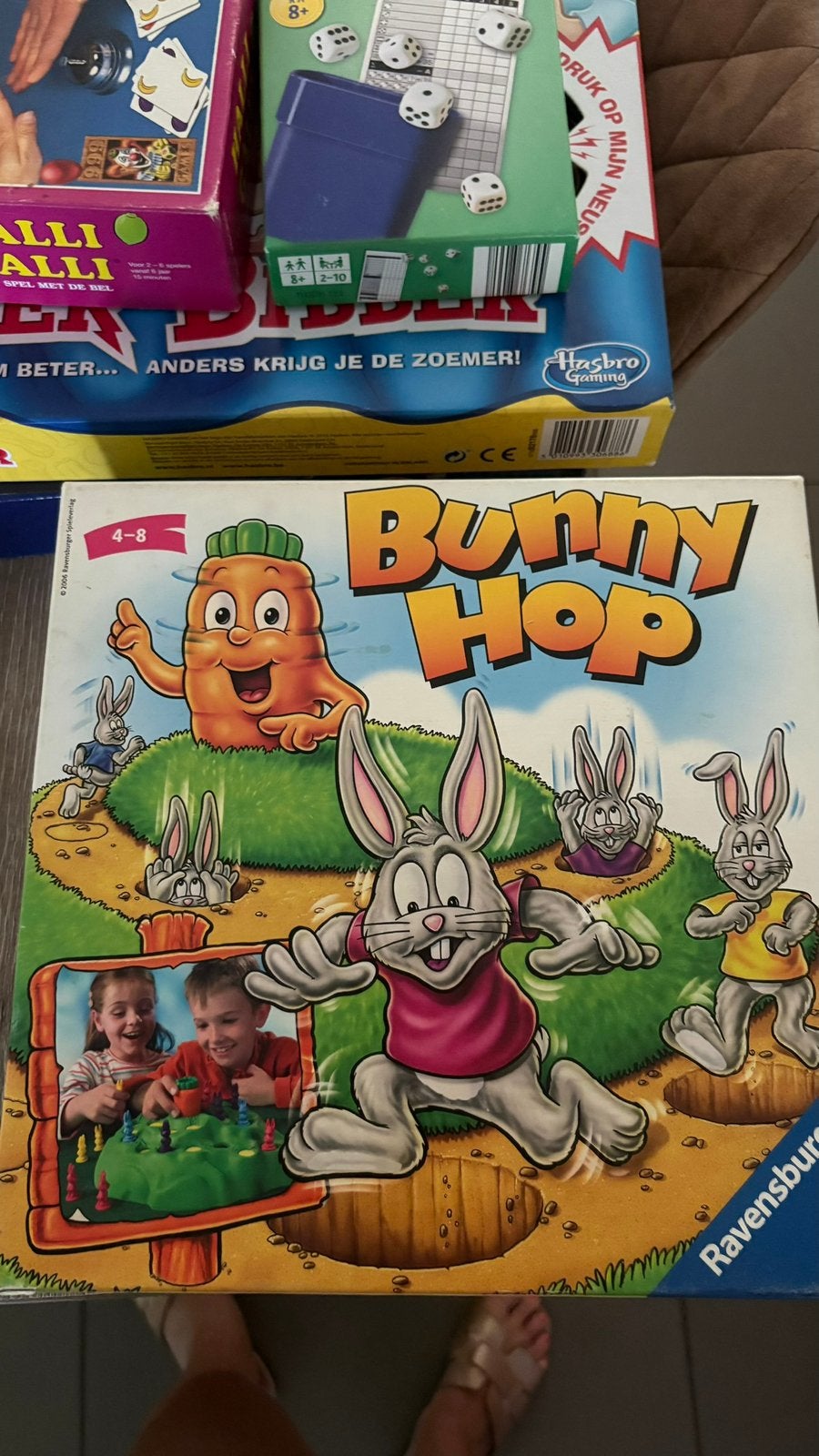 Bunny hop, Ophalen
