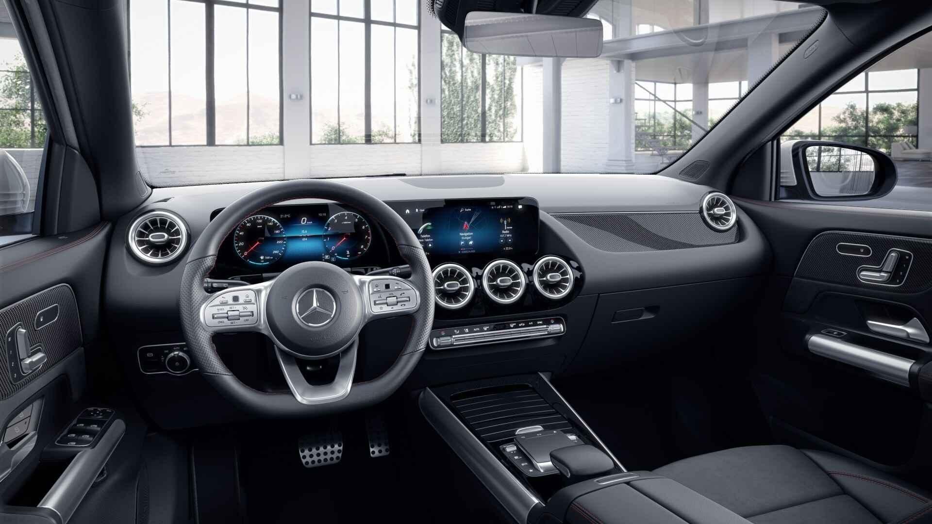Mercedes-Benz GLA-klasse 200 AMG Line | Panoramisch Dak | Tr, Auto's, Dealer onderhouden, Stof, 4 cilinders, https://public.car-pass.be/vhr/569dfa1a-be1f-481f-883f-b48ca985484a