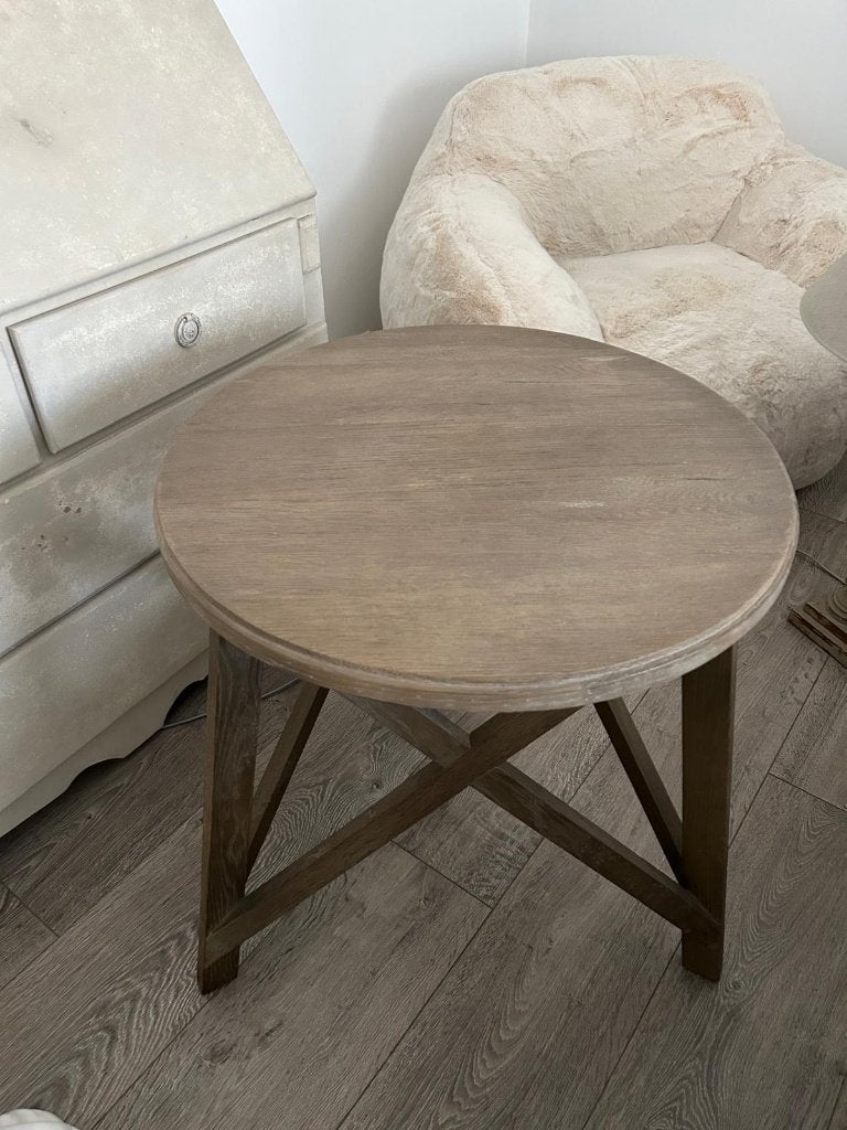 Decoratietafel Flamant, Maison & Meubles, Tables | Tables à manger, Neuf, Rond, 50 à 100 cm, Enlèvement