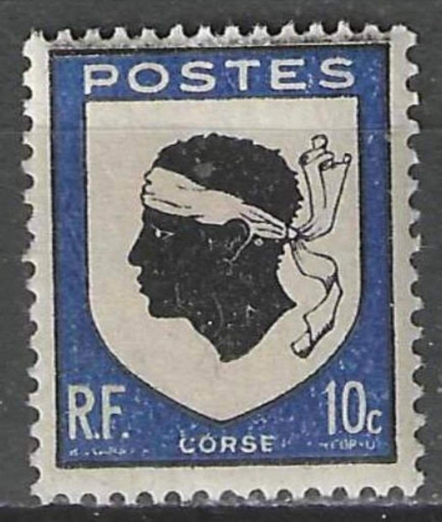 France 1946 - Yvert 755 - Armoiries provinciales (PF), Envoi, Non oblitéré