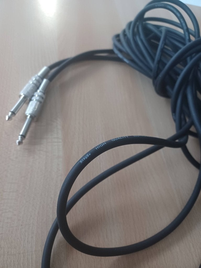 Kabel voor muziek installatie, Muziek en Instrumenten, Ophalen of Verzenden, Zo goed als nieuw, Minder dan 5 kanalen, Microfooningang