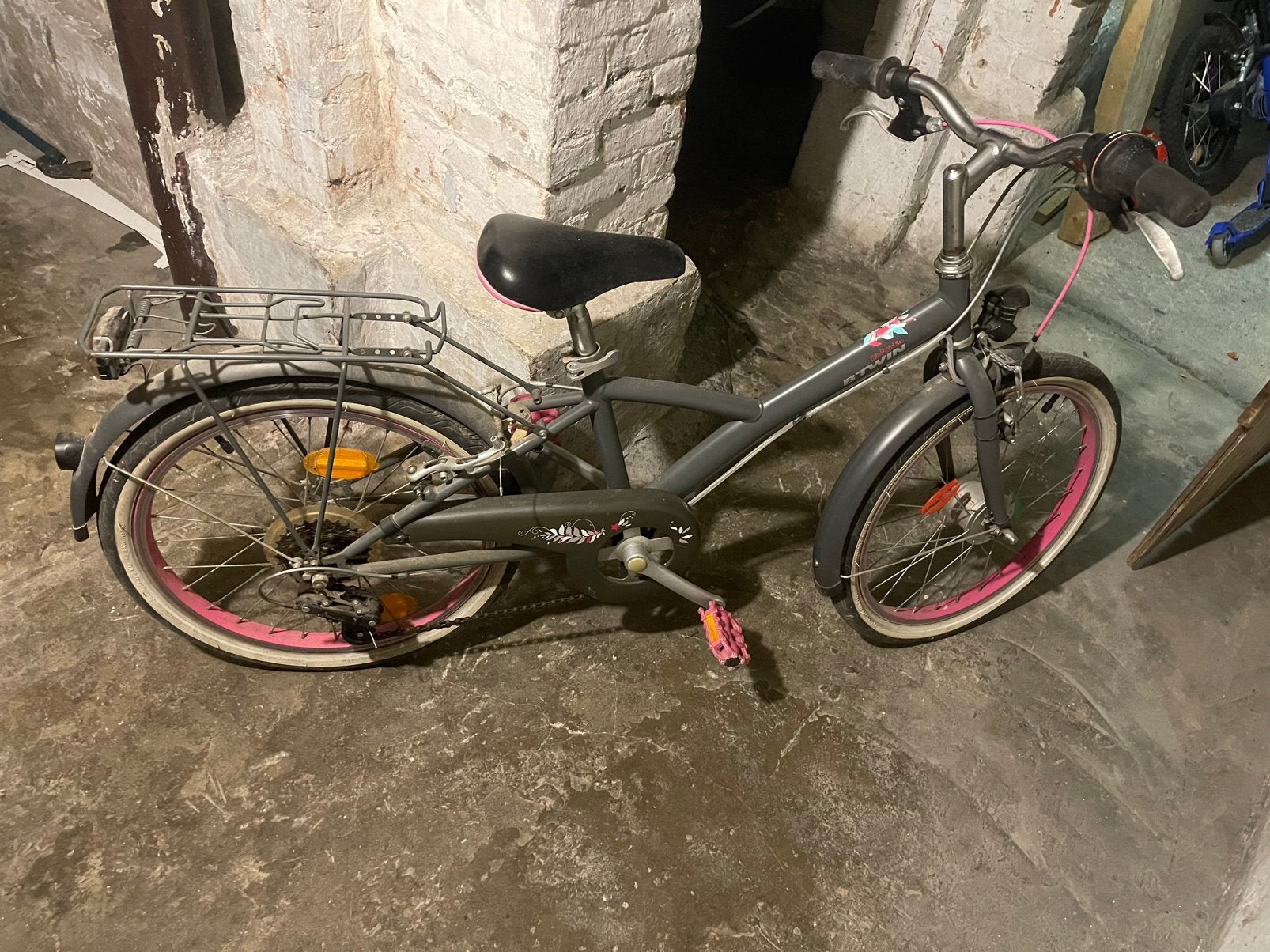 Meisjes fiets, Fietsen en Brommers, Ophalen, Gebruikt, 20 inch