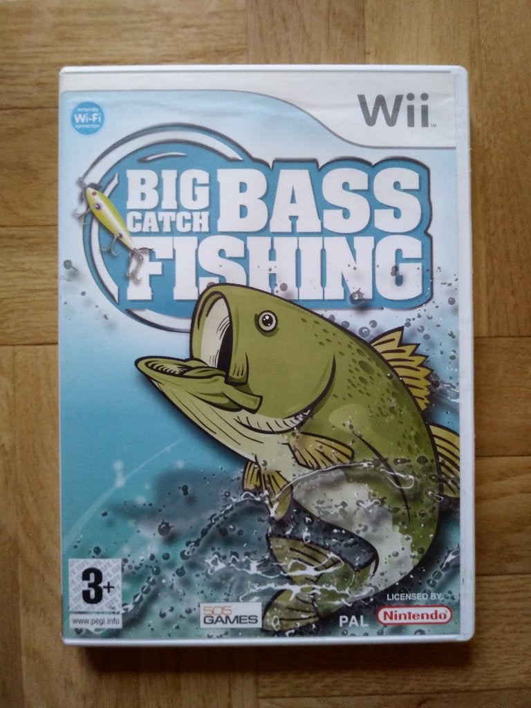Big Catch Bass Fishing voor Wii of Wii U, Games en Spelcomputers, Ophalen of Verzenden, Zo goed als nieuw, Eén computer, Sport