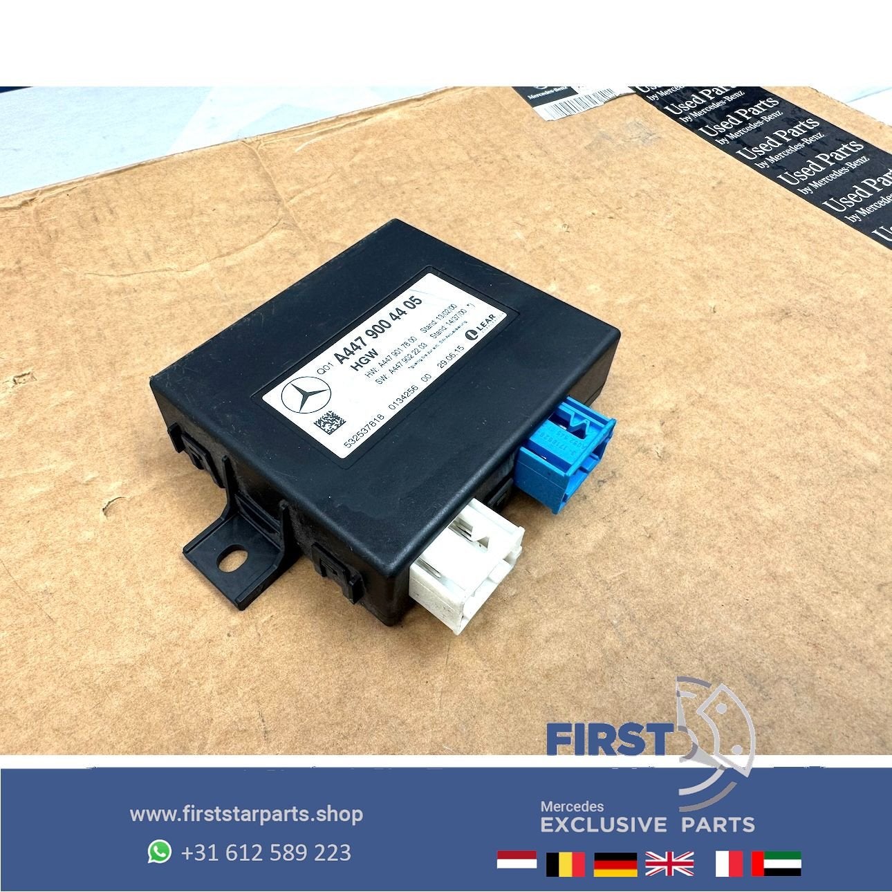 A4479004405 W447 V KLASSE SAM MODULE REGELEENHEID Mercedes B, Gebruikt, -, Ophalen of Verzenden, -
