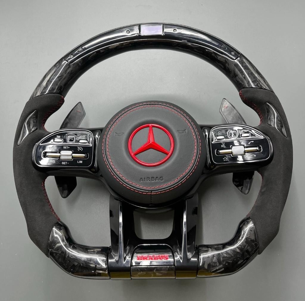 Mercedes LED carbon stuur compleet alcantara AMG, Ophalen of Verzenden, Nieuw, Mercedes-Benz