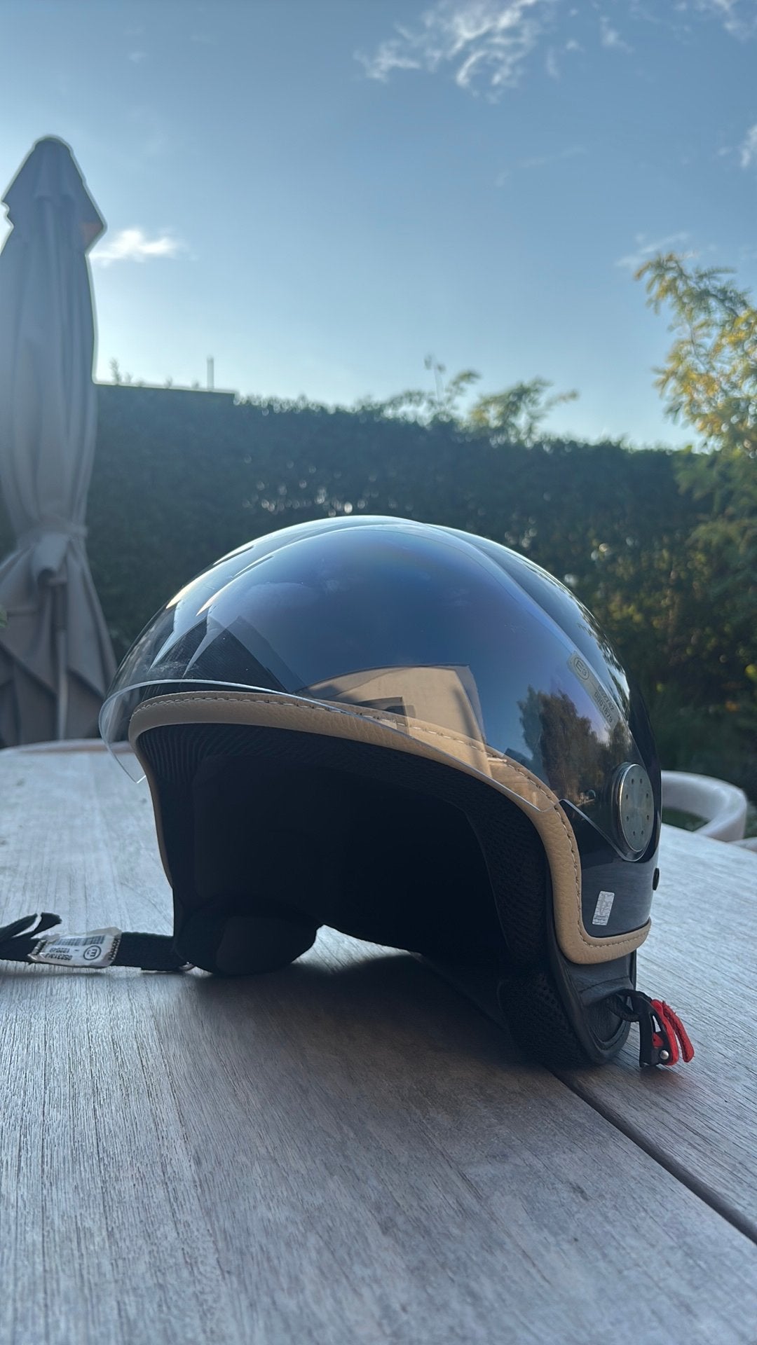 Vespa helm M, Ophalen, Zo goed als nieuw, Medium