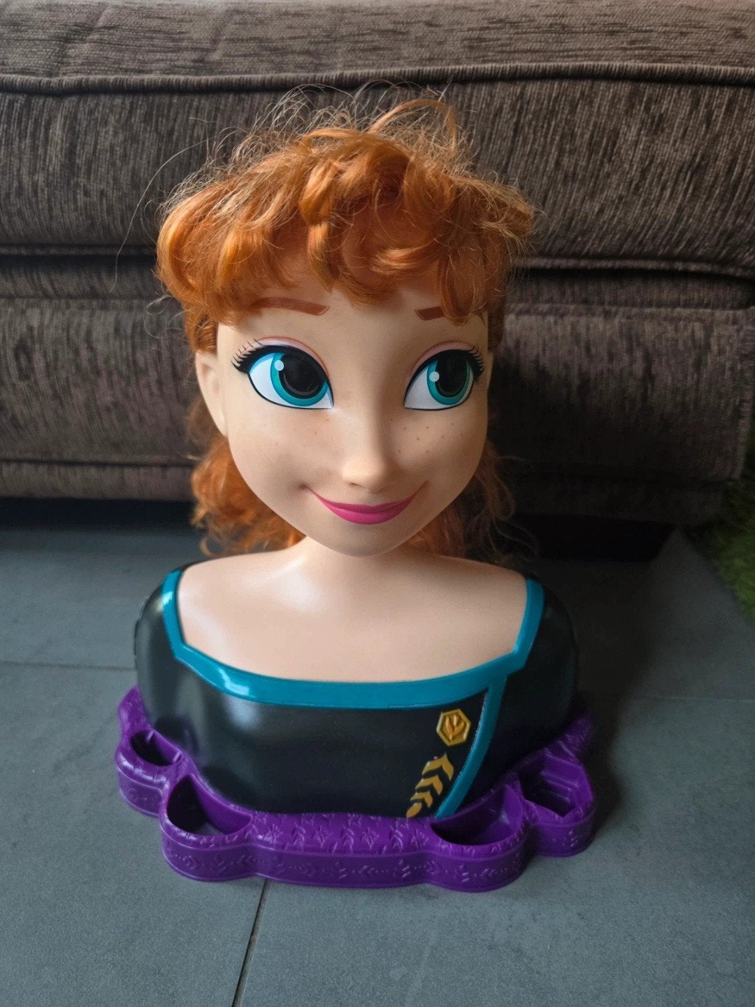 disney Kapperskop Anna Frozen, Ophalen of Verzenden, Gebruikt, Pop