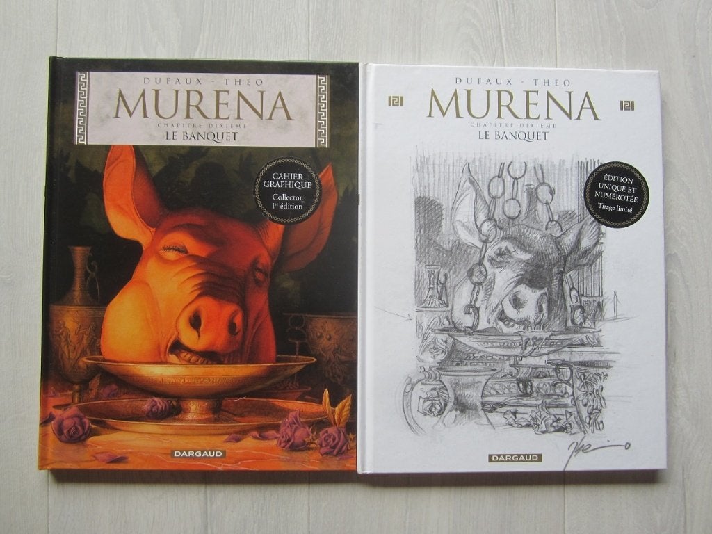 Murena : La banquet - E.O. + Art book numéroté, Livres, Neuf, Plusieurs BD, Enlèvement ou Envoi, Dufaux - Theo