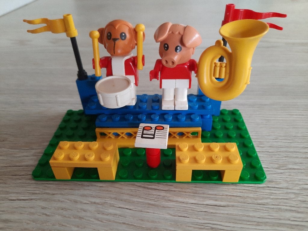 lego fabuland 3631 straatmuzikanten..., Ophalen, Gebruikt, Lego