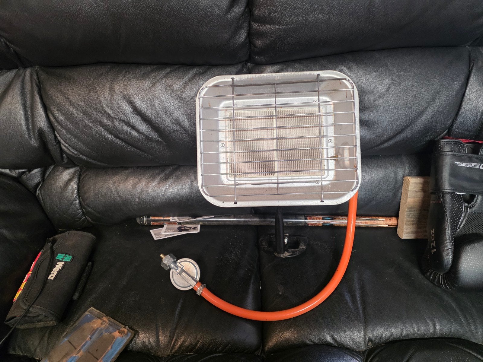 Perel propaan stralen voor werkplaats of buiten 4kw, Ophalen