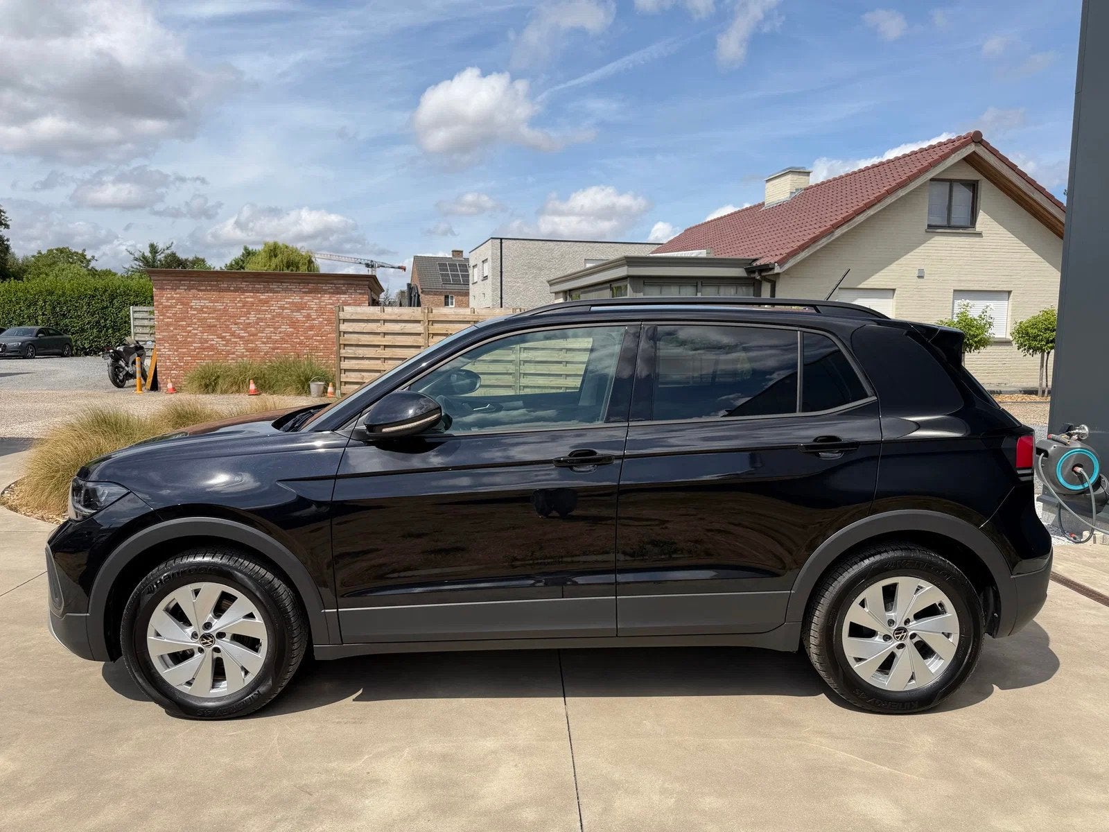Volkswagen T-Cross Camera, Parkeerhulp v en A, adaptieve Cru, T-Cross, Gebruikt, Zwart, 95 pk