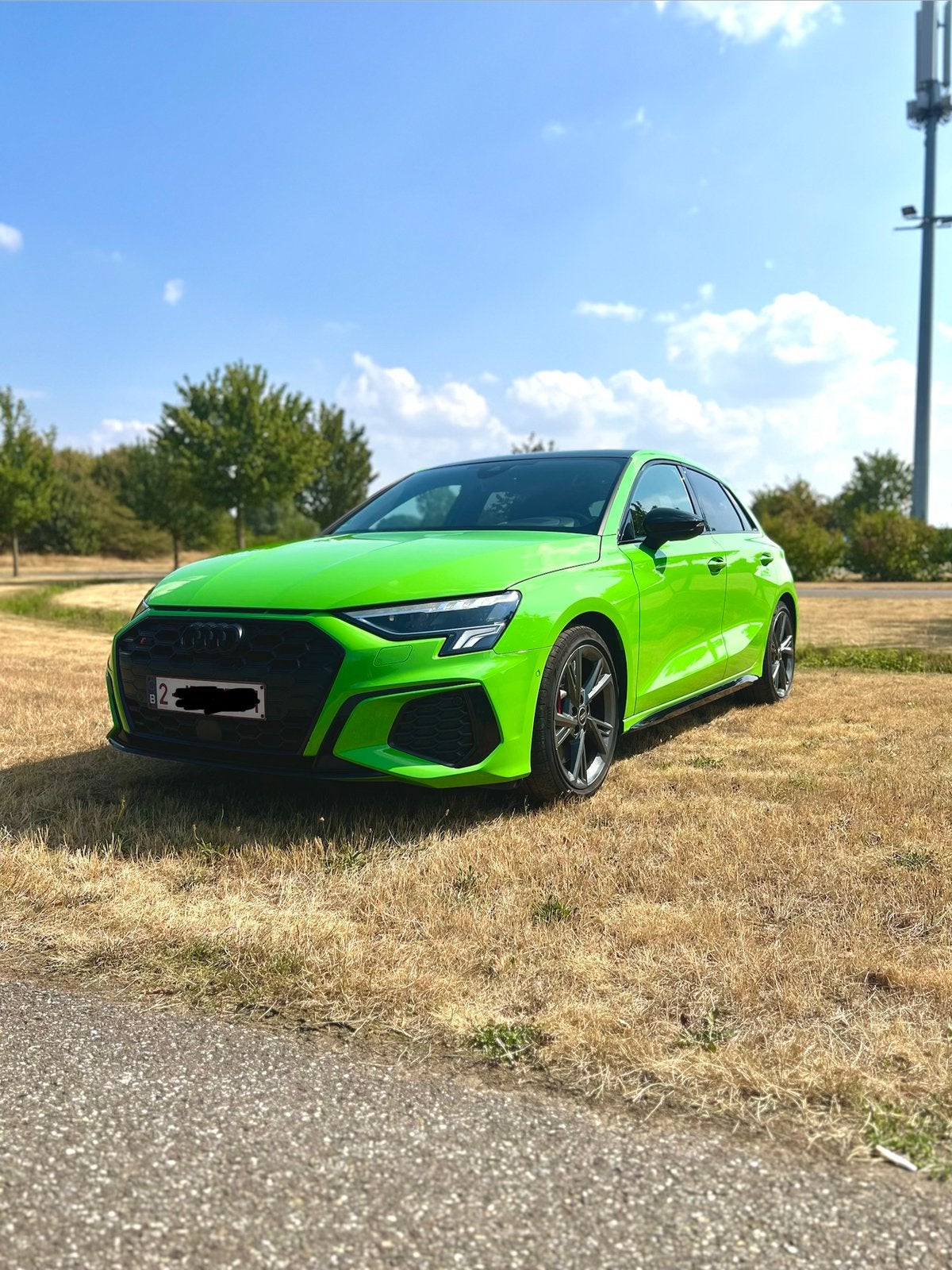 Audi s3 groen, Auto's, Automaat, S3, 4 cilinders, 1984 cc