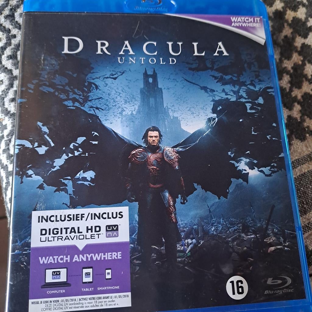 Blu ray dracula untold in nieuwstaat, Cd's en Dvd's, Ophalen of Verzenden, Zo goed als nieuw, Actie