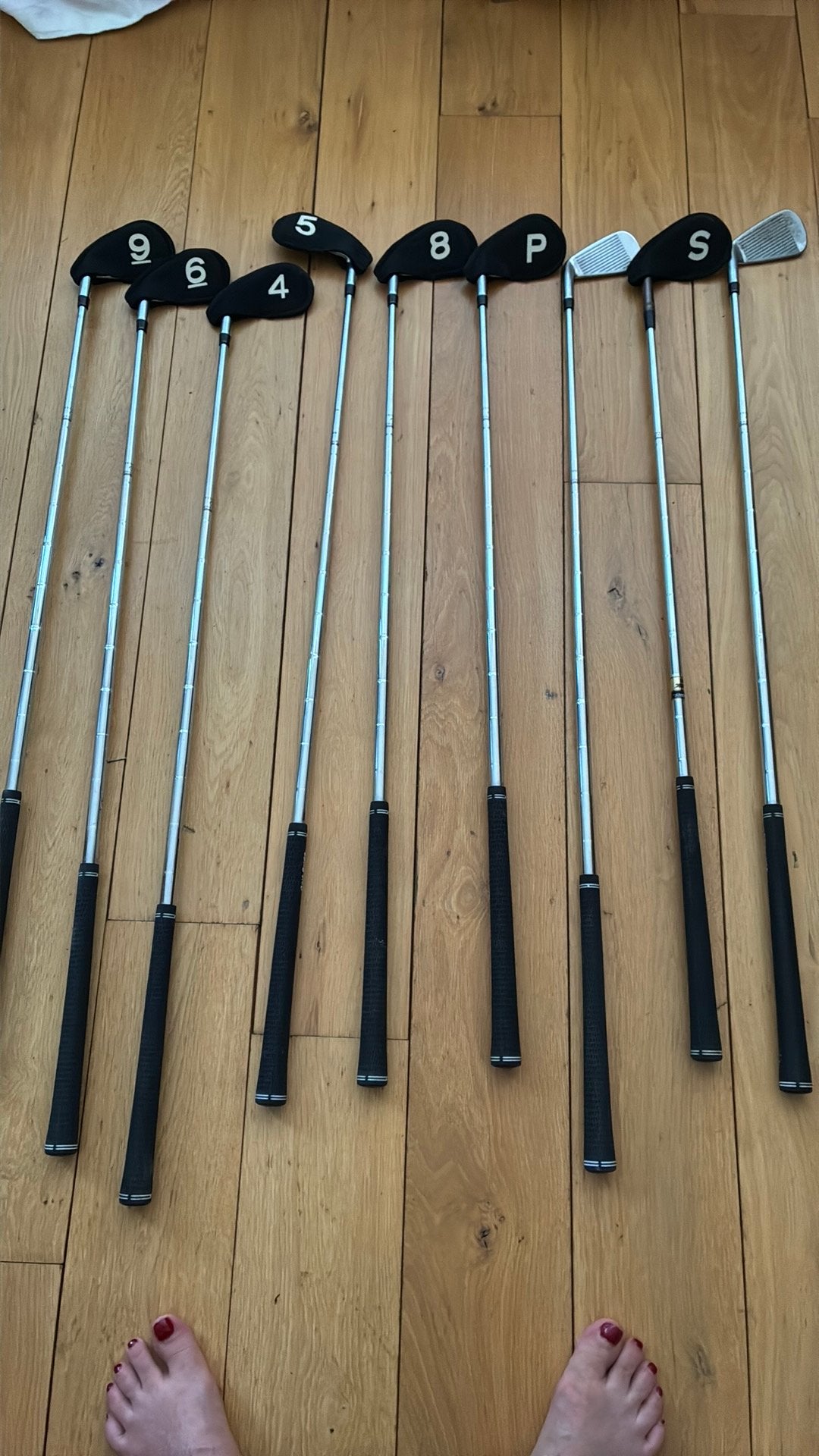 9 Clubs de golf, Sports & Fitness, Enlèvement, Utilisé, Club