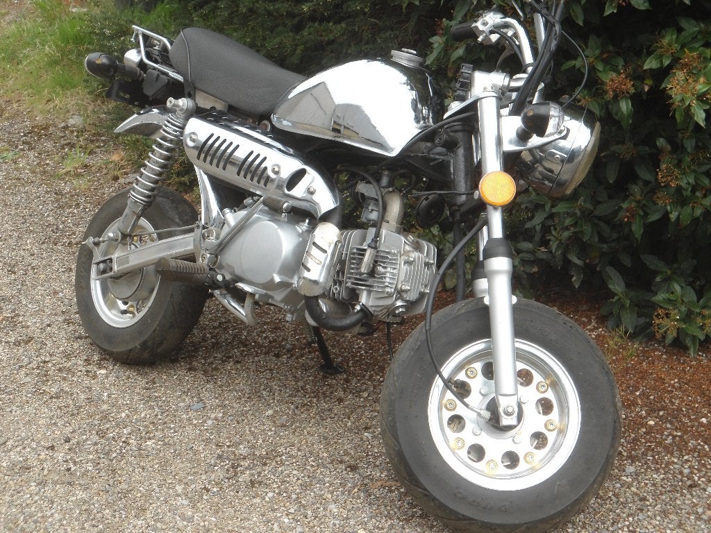 Honda monkey jincheng : klasse B 45 km/h chroom