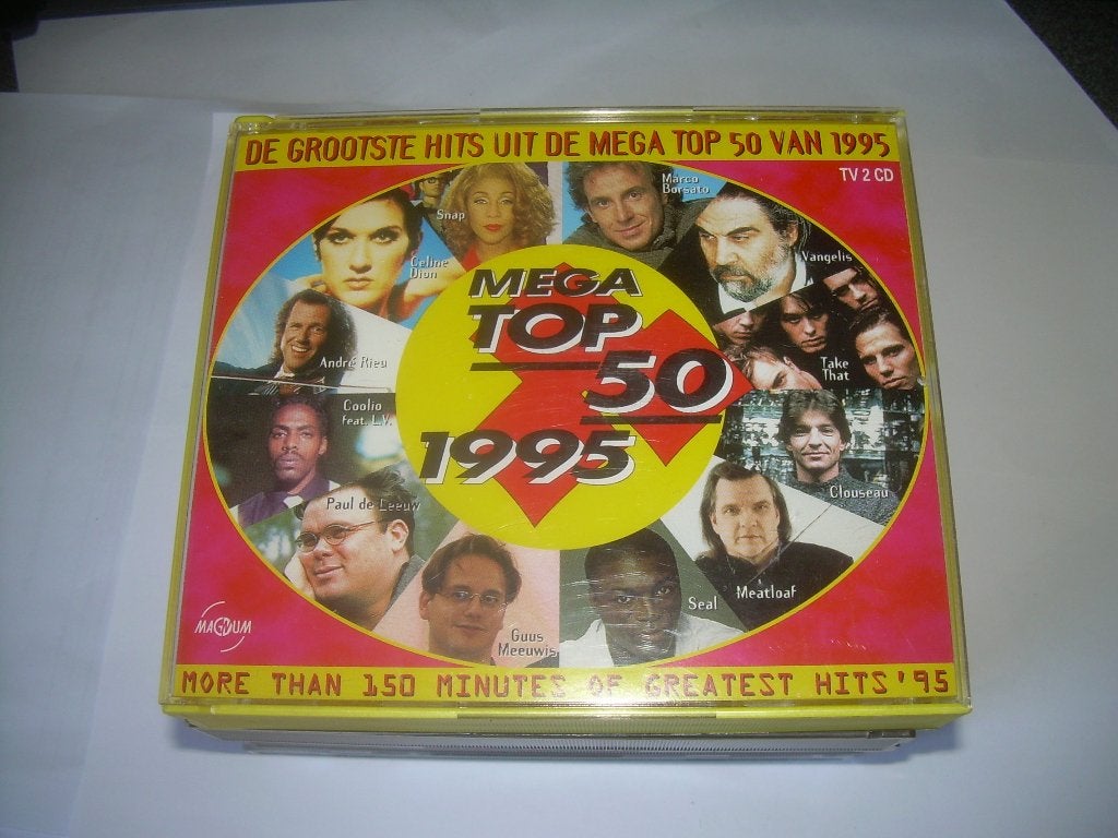 COFFRET DE 2 CD - MEGA TOP 50 - 1995, Enlèvement ou Envoi, Premier pressage, Comme neuf, Coffret