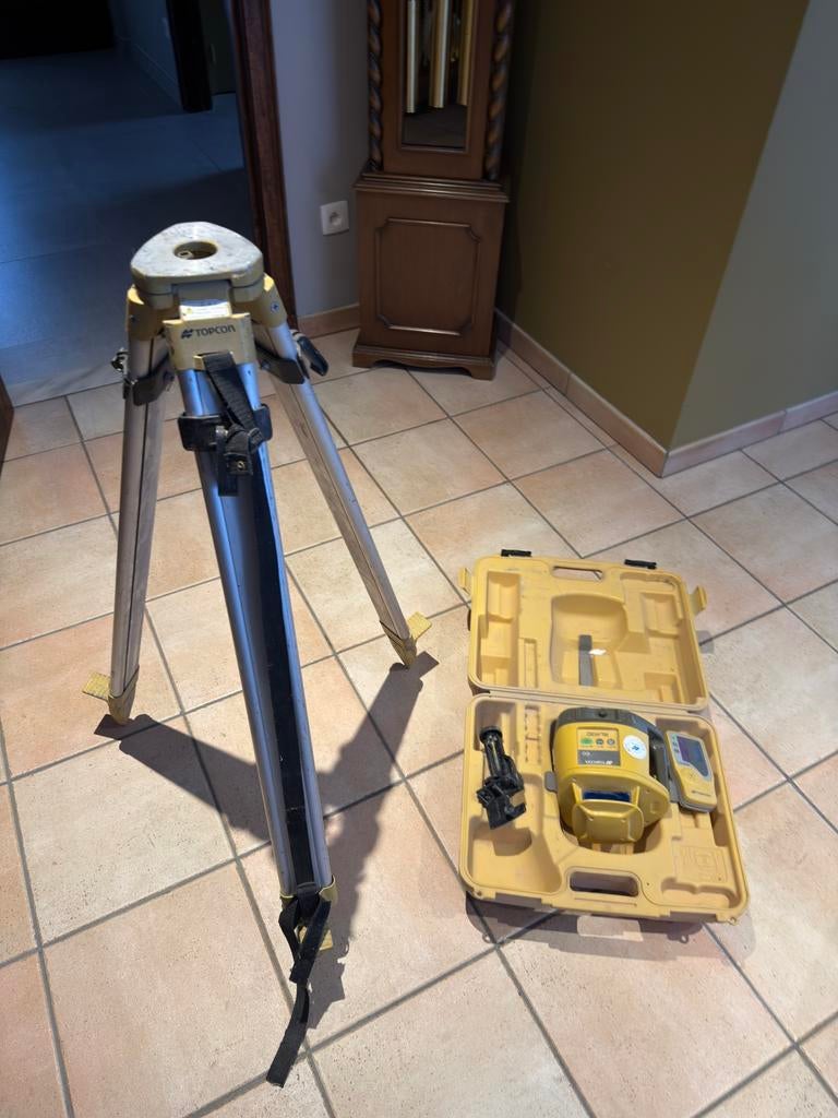 Topcon RL-H5A roterende laserwaterpas-set, Enlèvement, Comme neuf