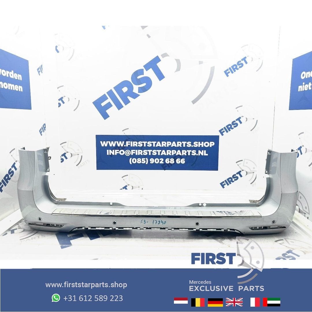 W447 VITO / V KLASSE AMG ACHTERBUMPER ZWART WIT GRIJS ZILVER, Gebruikt, -, Ophalen of Verzenden, Bumper