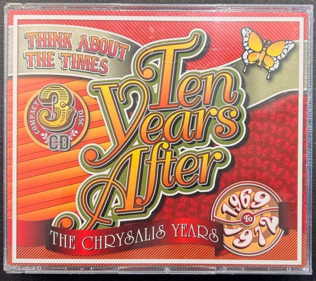 TEN YEARS AFTER - The Chrysalis years ( 3CD boxset ), Boxset, Blues Rock, Inclusief boekje, Ophalen of Verzenden