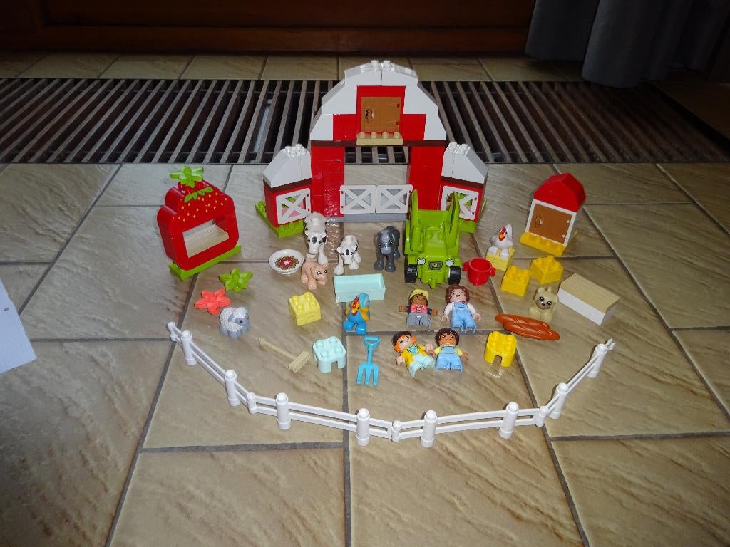 Duplo boerderij, Kinderen en Baby's, Speelgoed | Duplo en Lego, Ophalen of Verzenden, Zo goed als nieuw, Compleet, Duplo