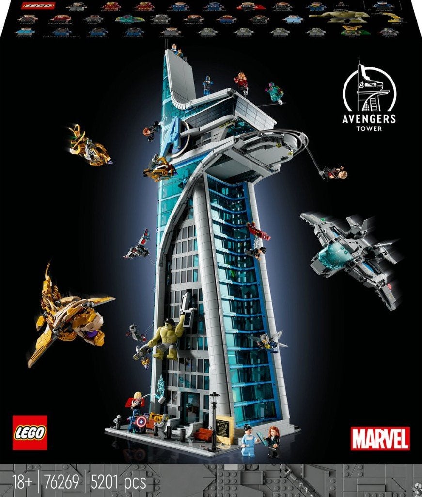 Neuf - Lego Marvel - La tour des Avengers (76269), Envoi, Complet, Lego, Ninjago
