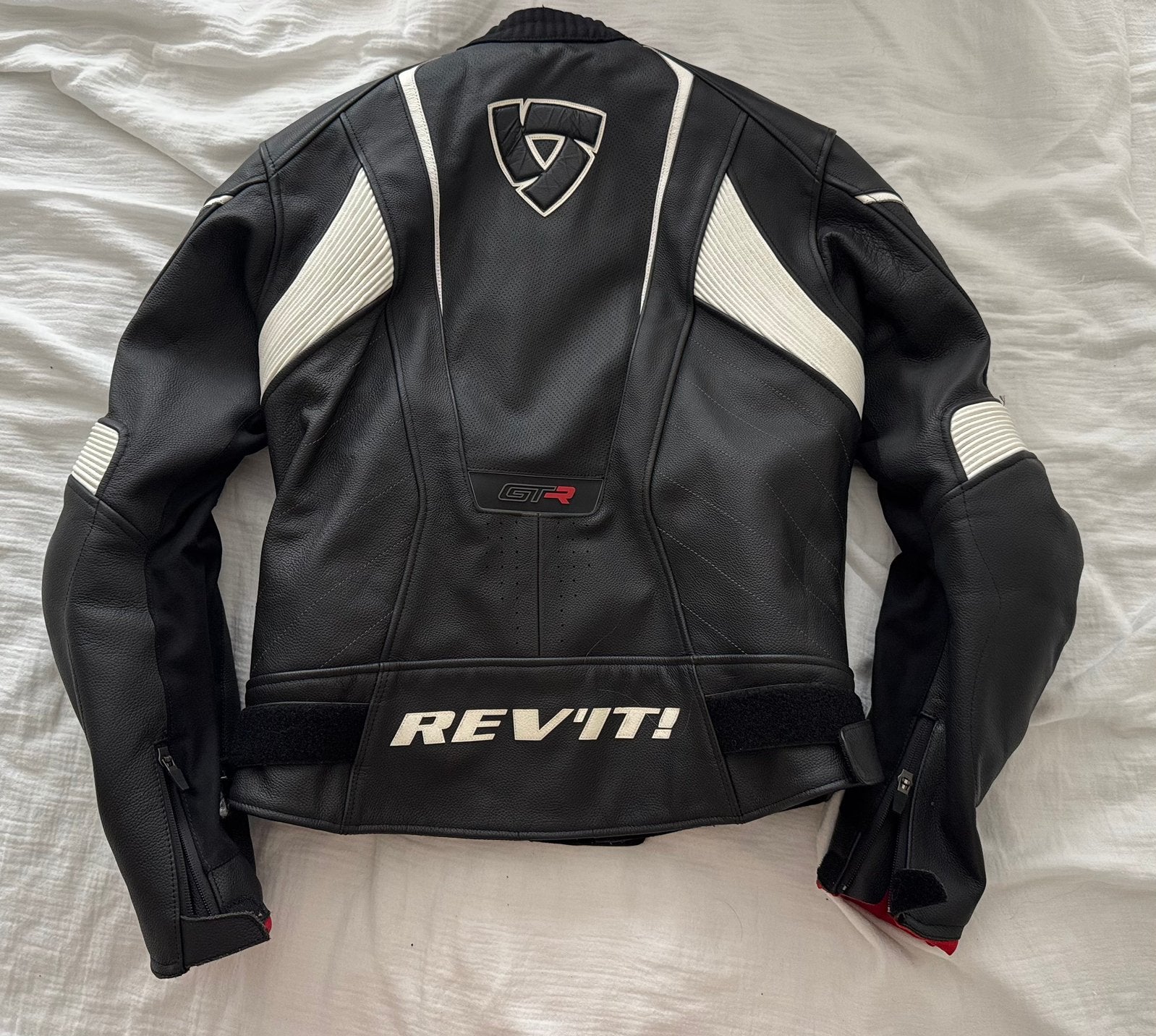 Lederen motorjas REV’IT, Ophalen of Verzenden, Dames, Jas | leer