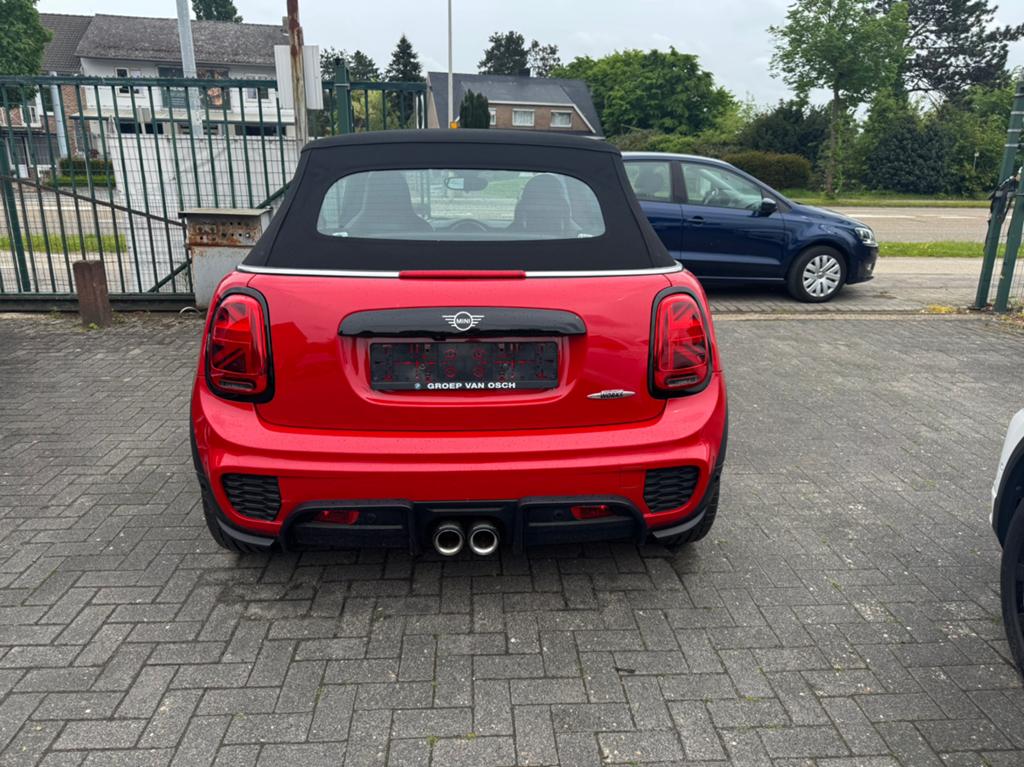 Mini Cooper 'S  John Cooper Works cabrio, Autos, Rouge, Cuir et Alcantara, Achat, Euro 6
