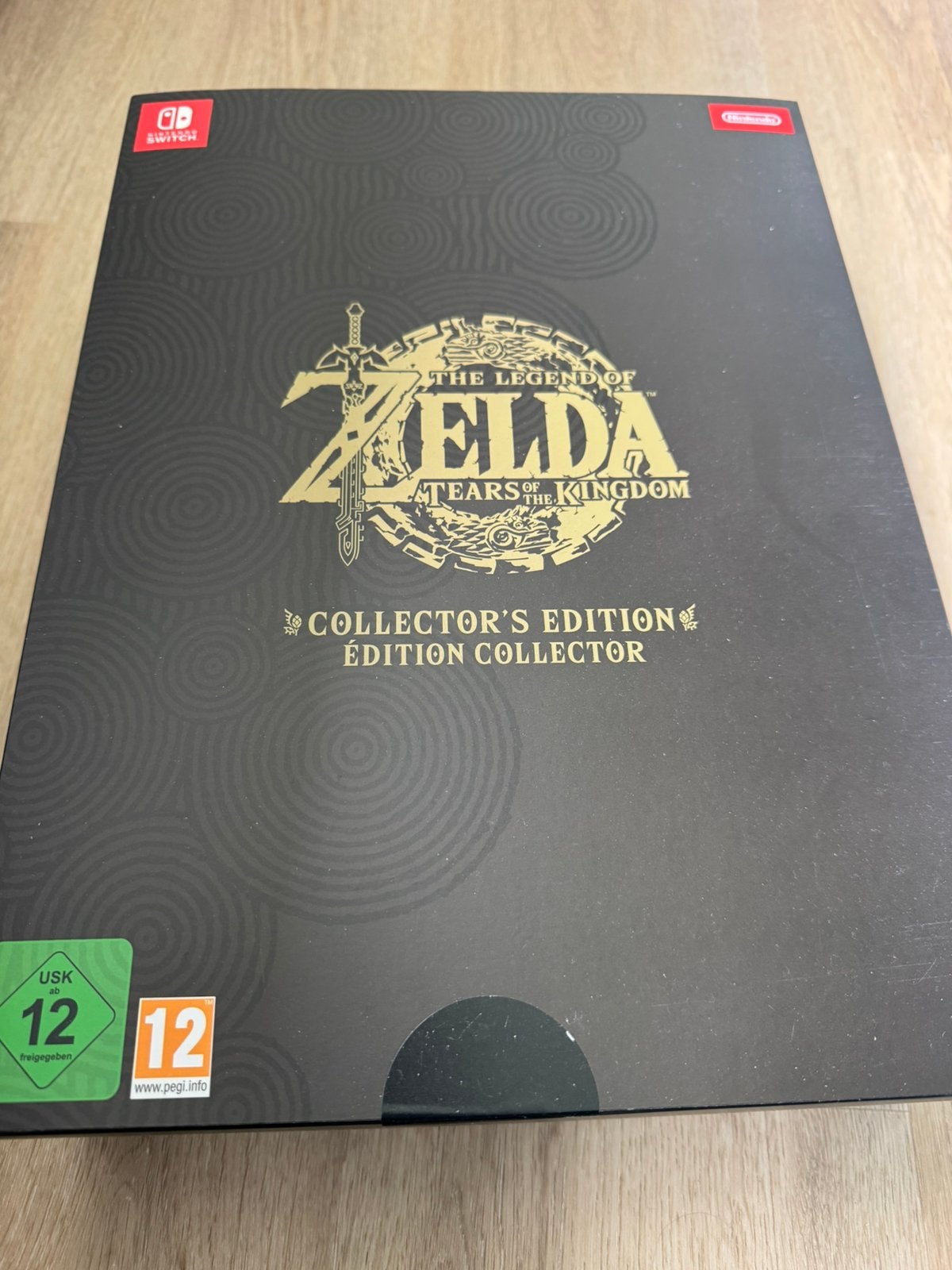 Zelda Tears of the kingdom Collectors edition, Verzenden, Zo goed als nieuw