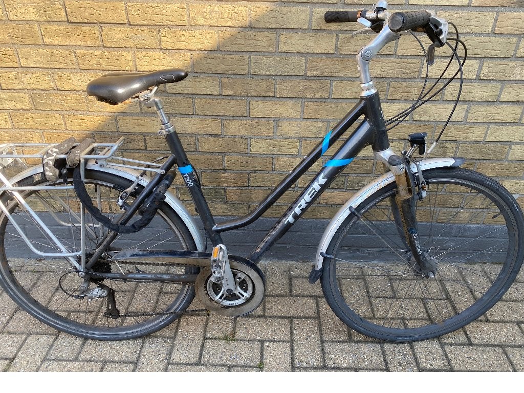 damesfiets- trek, Fietsen en Brommers, Ophalen, Gebruikt, Overige merken, Versnellingen