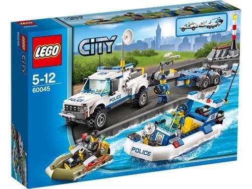LEGO City 60045 Politiepatrouille (Truck + Boot), City, Lego, Ophalen of Verzenden, Zo goed als nieuw