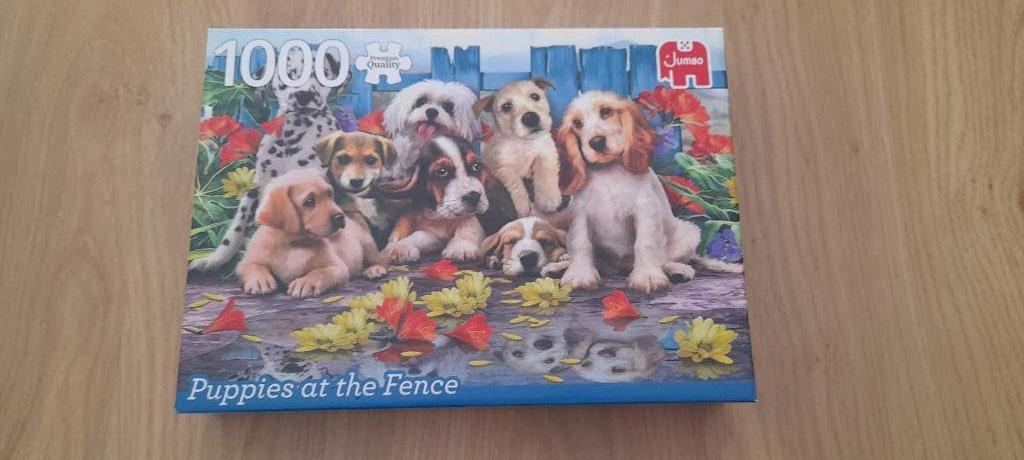 puzzel 1000st Jumbo, Ophalen, 500 t/m 1500 stukjes, Zo goed als nieuw, Legpuzzel
