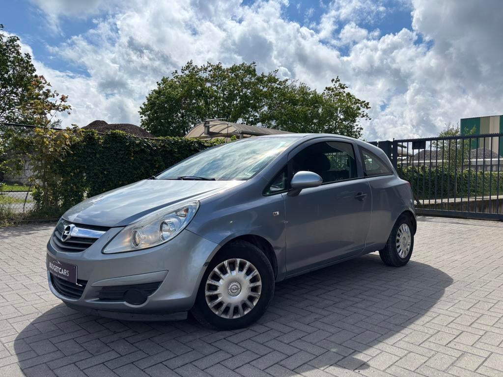 Opel Corsa 1.3Cdti/2008/Start-Stop/Airco/Gekeurd* 1.399€, Auto's, Stof, Zwart, Bedrijf, Euro 4
