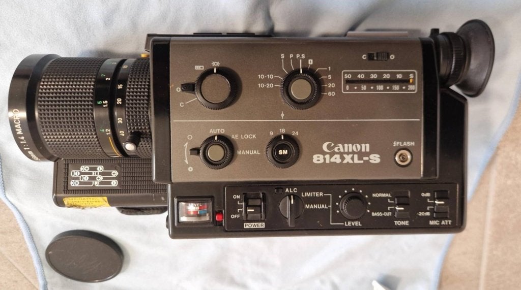 Canon 814 XL-S Canosound Super 8 Filmkamera, Ophalen, Overige soorten, Camera