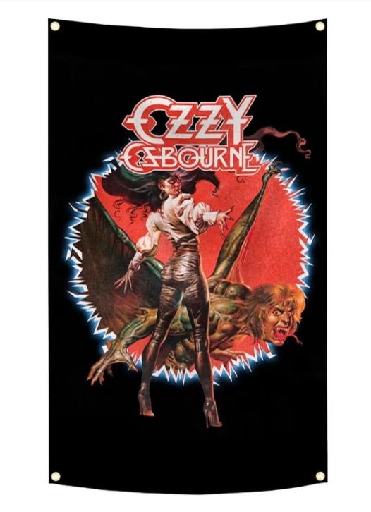 Grote vlaggen Ozzy Osbourne (150x90cm), Ophalen of Verzenden, Nieuw