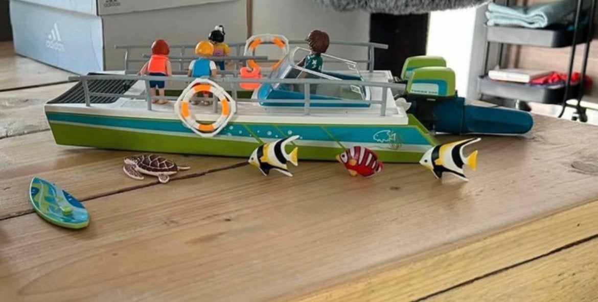 Playmobil boot, Kinderen en Baby's, Ophalen