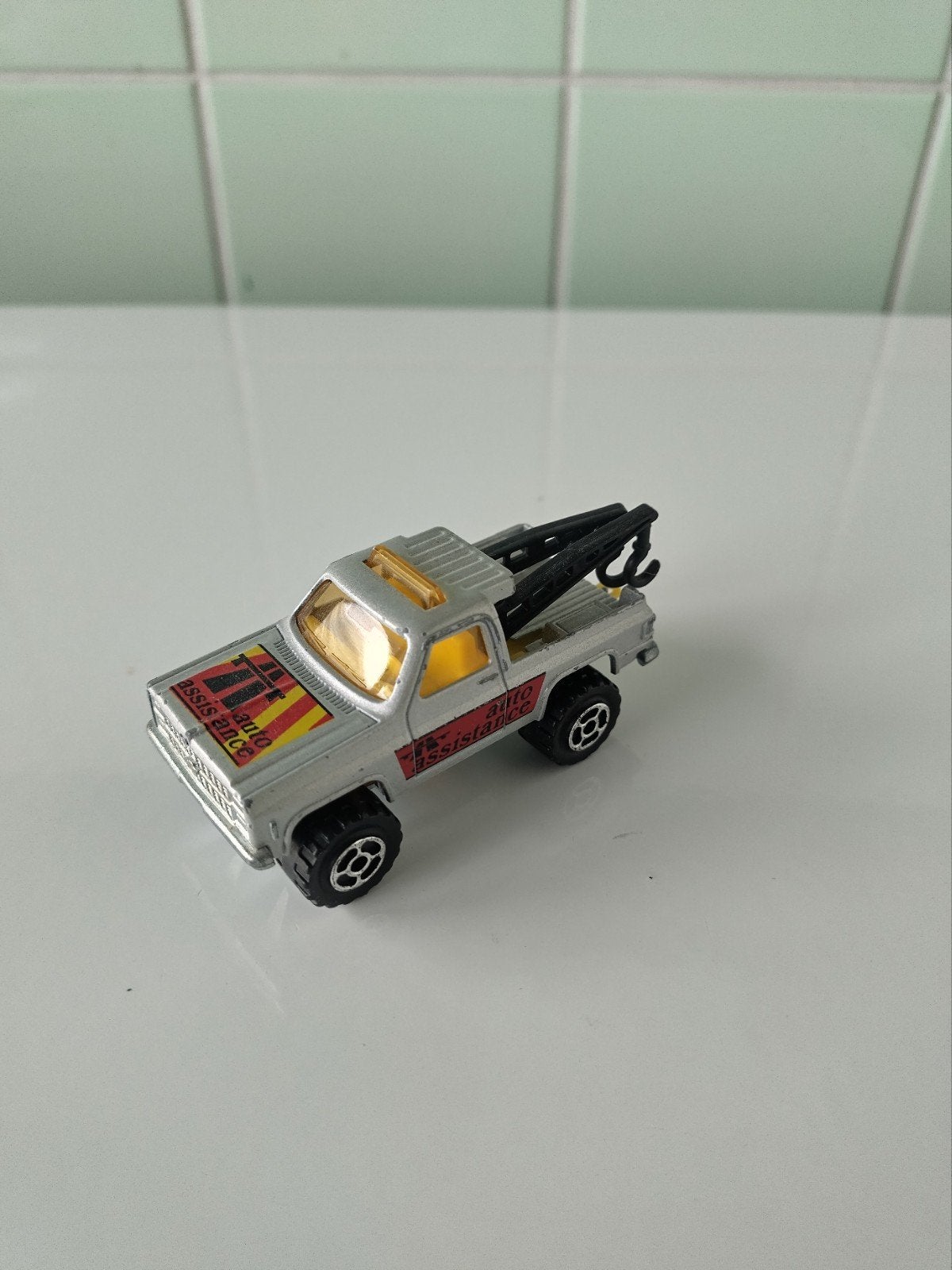 Vintage Majorette Chevy Blazer AFHALING LEES BESCHRIJVING, Enlèvement, Utilisé, Voiture, Majorette