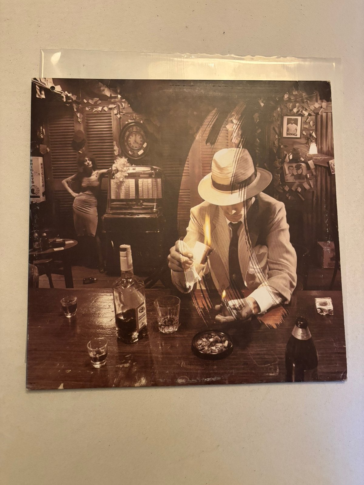 Lp led zeppelin - through the out door vinyl vg++, Ophalen of Verzenden, Zo goed als nieuw