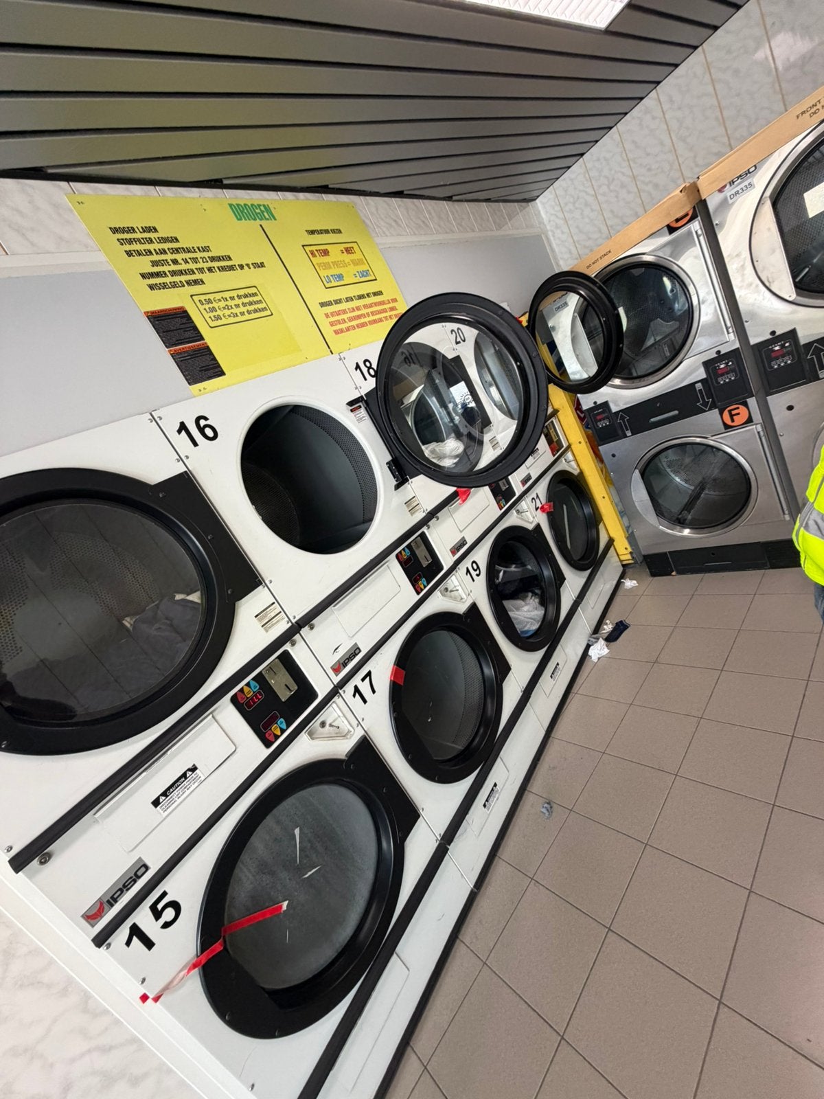 machines à laver professionnelles IPSO — laveuses, sécheuses, Electroménager, Enlèvement ou Envoi