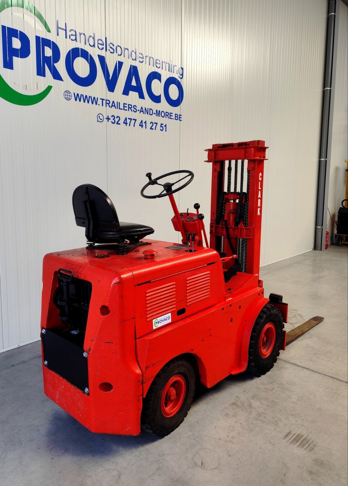 Clark Yardlift DY20–1.000 kg–Mercedes diesel–slechts 479uur, Zakelijke goederen, Machines en Bouw | Heftrucks en Intern transport