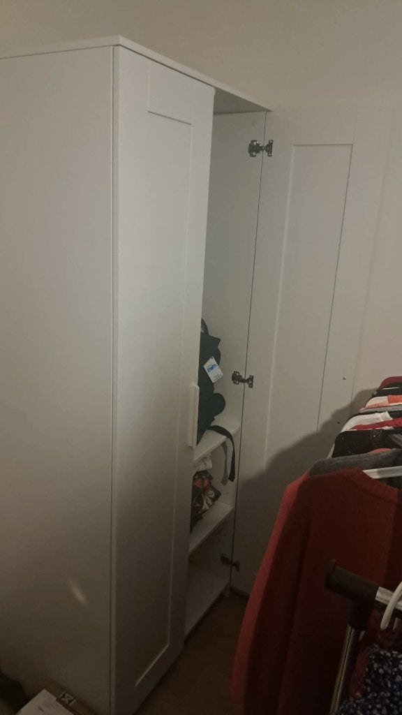 Brimnes Ikea kast, Huis en Inrichting, Kasten | Kleerkasten, Ophalen, Met plank(en), 50 tot 100 cm, Zo goed als nieuw