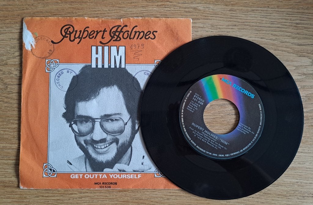 Rupert Holmes - Him, Gebruikt, Originele persing, 7 inch, Ophalen of Verzenden