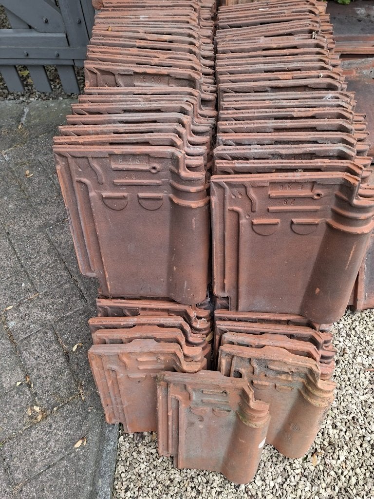 Franse kleidakpannen Koramic Pottelberg E98 (ca. 120 stuks), Doe-het-zelf en Bouw, Ophalen, Gebruikt, Steen of Klei, 5 tot 10 m²
