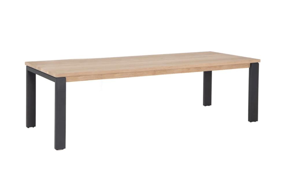 Table à manger Palacio 300x110cm - Chêne massif naturel, Maison & Meubles, Tables | Tables à manger, Comme neuf, 100 à 150 cm